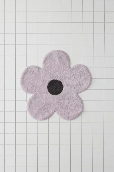 Urban Outfitters Flower Power Bath Mat In Lavender | ModeSens