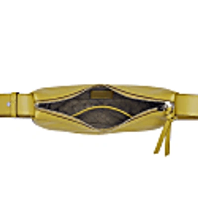 Oryany Women's Yellow / Orange Rookie Crossbody - Leaf Olive In Leaf