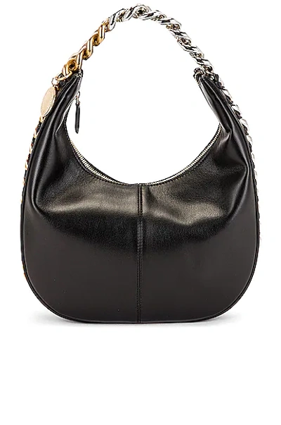 Shop Stella Mccartney Small Chain Shoulder Bag In Black