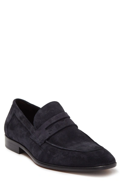 Shop To Boot New York Nova Penny Loafer In Blu