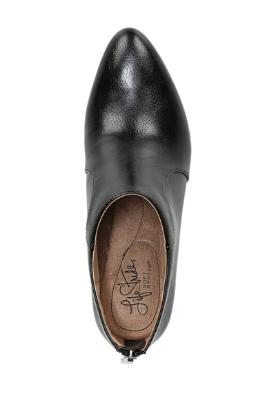 Lifestride Georgia Stacked Heel Bootie In Black