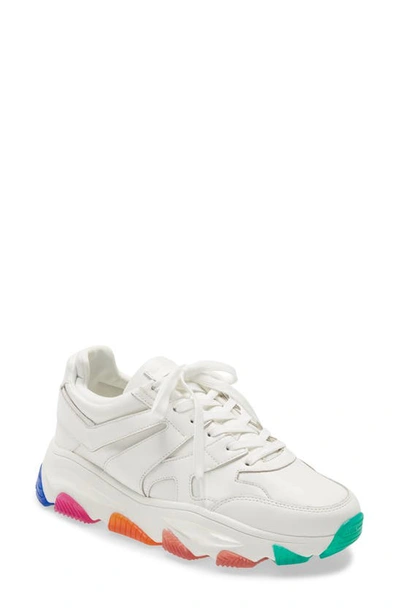 Shop Kurt Geiger London Lettie Sneaker In White/