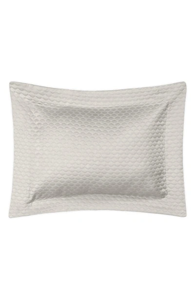Shop Matouk Pearl Boudoir Pillow Sham In Silver