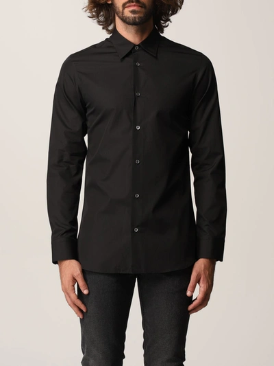 Shop Alexander Mcqueen Shirt  Men In Black