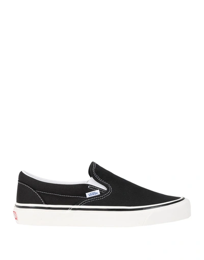 Shop Vans Ua Classic Slip-on 98 Dx Woman Sneakers Black Size 8 Textile Fibers