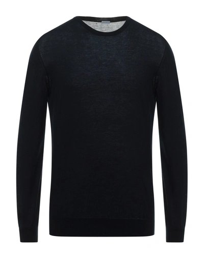Shop Malo Sweaters In Dark Blue