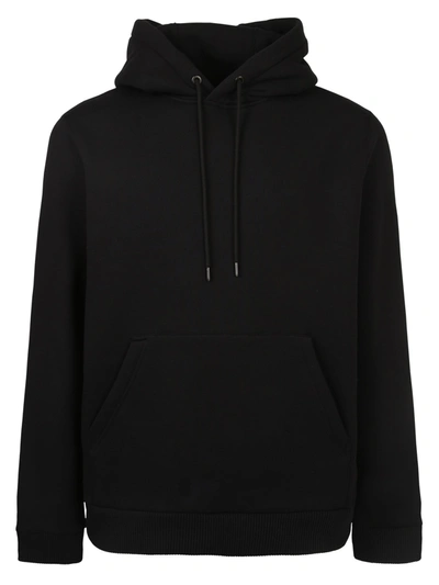 Shop Burberry Cotton Sweatshirt In Black