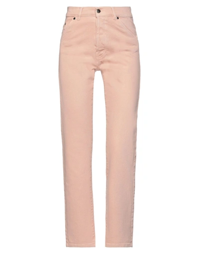 Shop L'autre Chose L' Autre Chose Woman Pants Blush Size 30 Cotton, Elastane In Pink