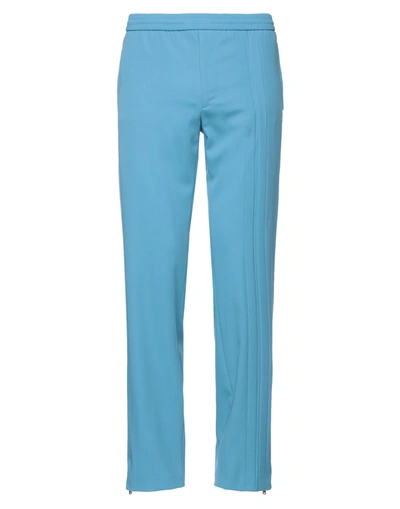 Shop Valentino Pants In Sky Blue