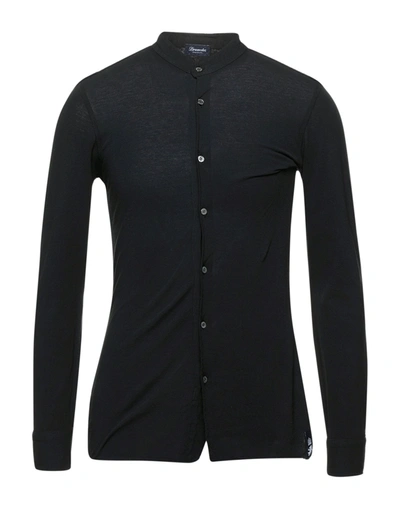 Shop Drumohr Shirts In Black