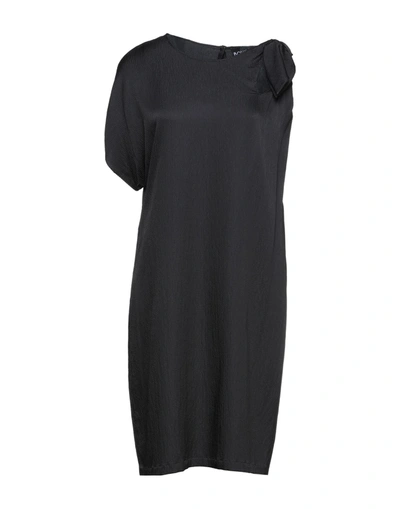 Shop Boutique Moschino Woman Mini Dress Black Size 6 Viscose, Polyamide