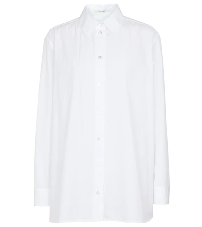 Shop The Row Sisilia Cotton Shirt In 白色