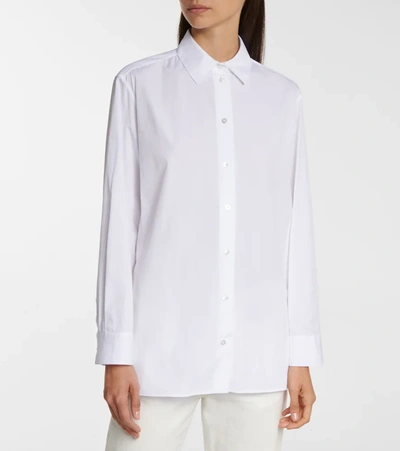 Shop The Row Sisilia Cotton Shirt In 白色