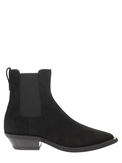 Shop Tod's T40 Tex Boots In Black