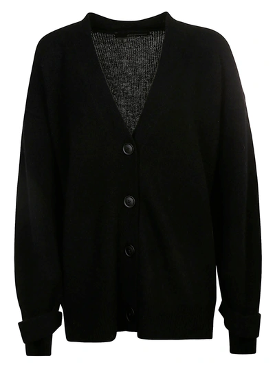 Shop 360cashmere V-neck Cardigan In Black