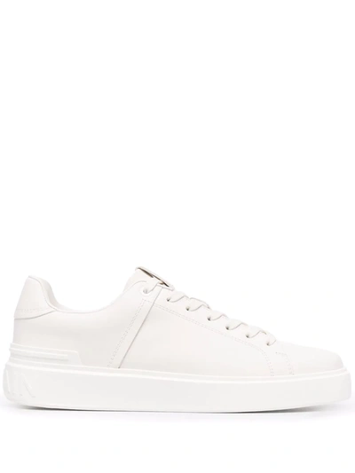 Balmain Sneaker B Court In White Leather - Atterley | ModeSens