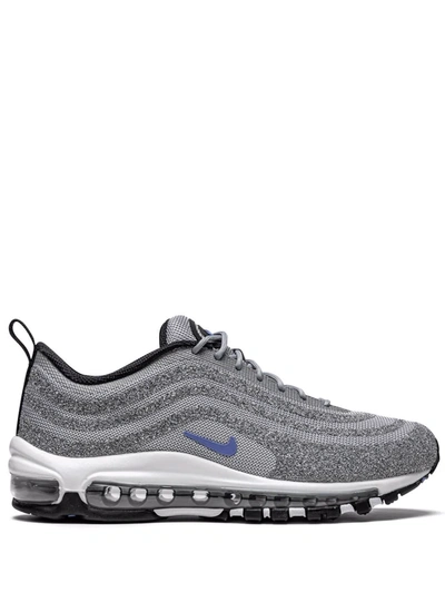 Shop Nike X Swarovski Air Max 97 "polar Blue" Sneakers In Metallic