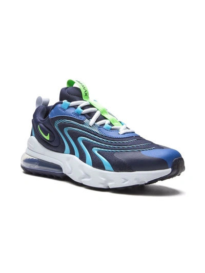 Shop Nike Air Max 270 React Eng "blackened Blue" Sneakers