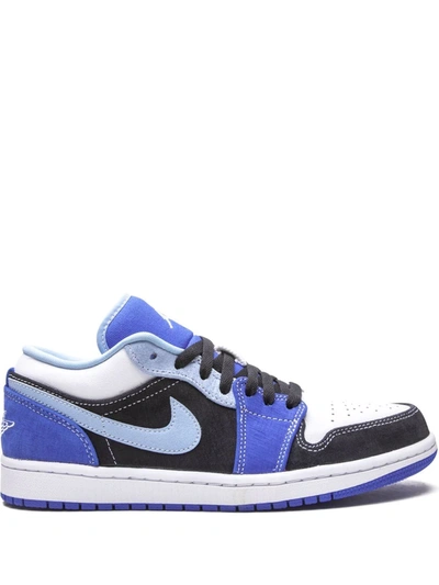 Shop Jordan Air  1 Low Se "racer Blue" Sneakers In White