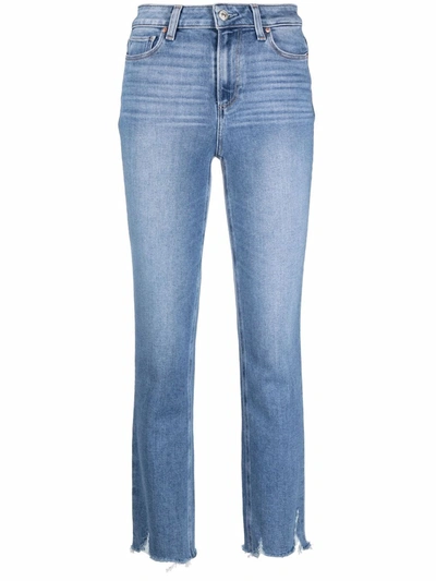 PAIGE MID-RISE STRAIGHT-LEG JEANS 