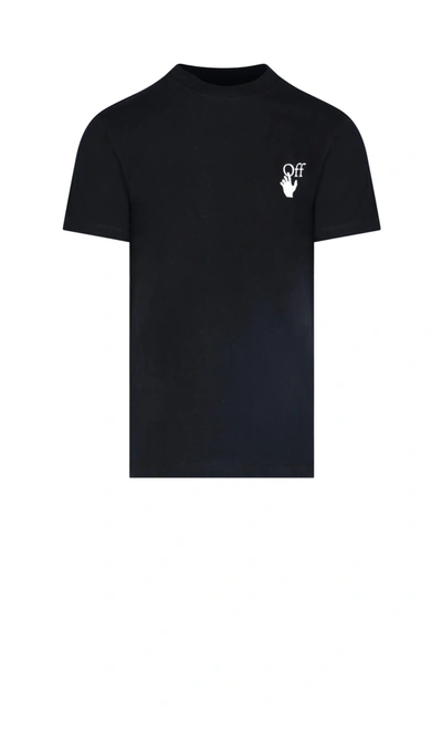 Shop Off-white "caravaggio" T-shirt In Black
