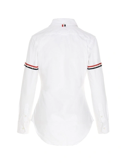 Shop Thom Browne Women's White Cotton Shirt