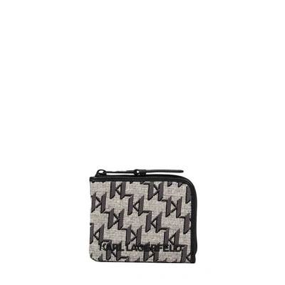Shop Karl Lagerfeld K/monogram Zip Wallet