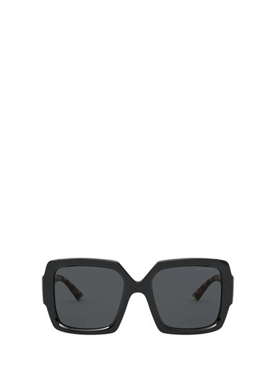 Shop Prada Pr 21xs Black Sunglasses