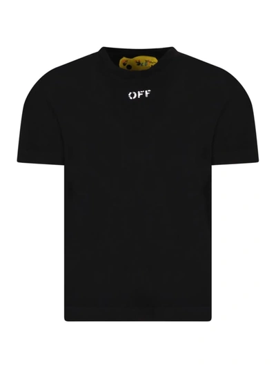 Shop Off-white Off Stamp Tee S/s In Black Whit