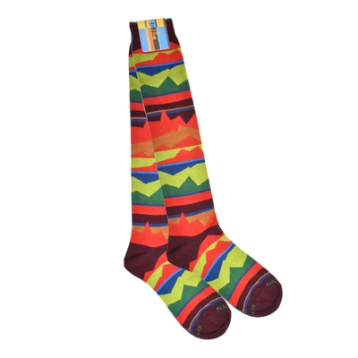 Shop Gallo Socks In Multicolour