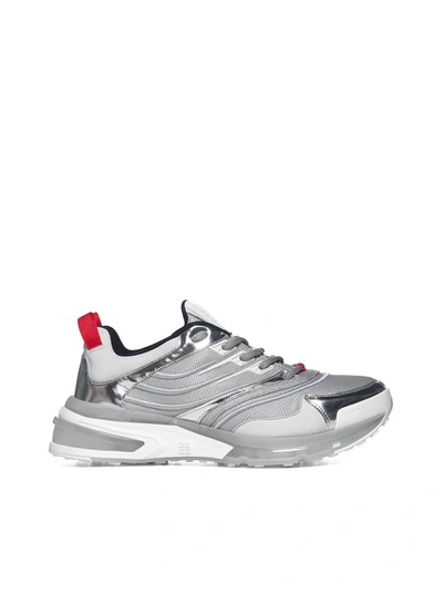 Shop Givenchy Sneakers In Silvery