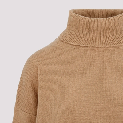 Shop Dries Van Noten Tilde Sweater In Nude &amp; Neutrals