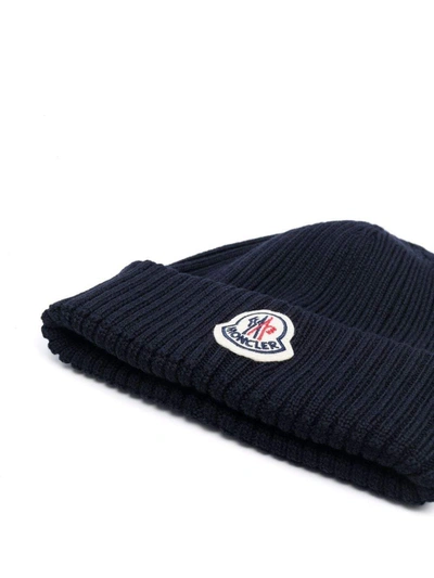 Shop Moncler Hats Blue