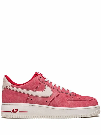Shop Nike Air Force 1 Low '07 Lv8 "dusty Red" Sneakers