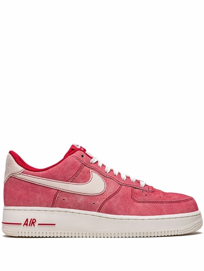 Nike Air Force 1 Low '07 Lv8 "dusty Red" Sneakers In Red