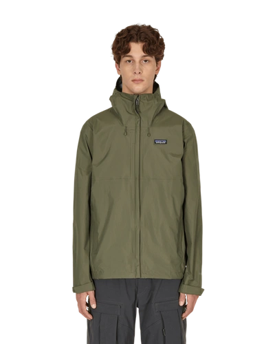 Olive green store patagonia jacket