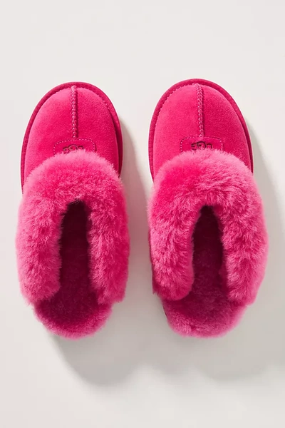 Shop Ugg Coquette Slippers In Pink
