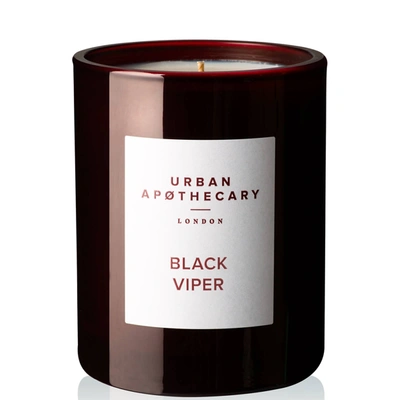 Shop Urban Apothecary Black Viper Luxury Candle 300g In Red