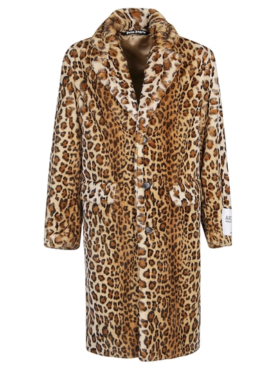 Shop Palm Angels Animal Print Faux In Multi