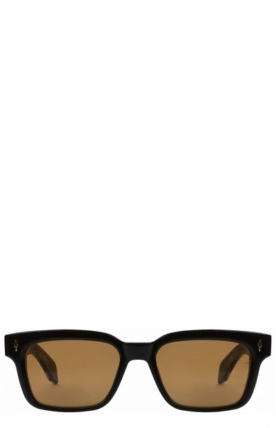 Shop Jacques Marie Mage Molino 55 Sunglasses In Black
