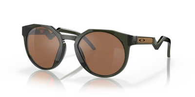 Shop Oakley Hstn (low Bridge Fit) Sunglasses In Olive