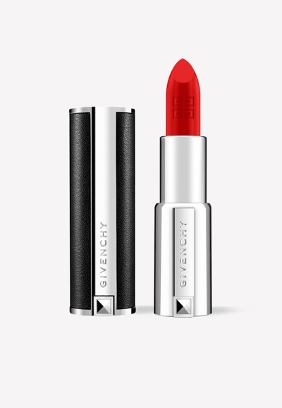 Shop Givenchy Le Rouge Mat Velvet Matte Lip Color - N° 329 Rouge Stiletto In Red