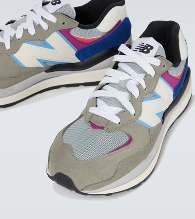 Shop New Balance 57/40 Decade Clash Sneakers In Grey