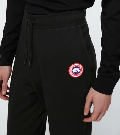 Canada Goose Men Huron Logo Jogger Pants In Black