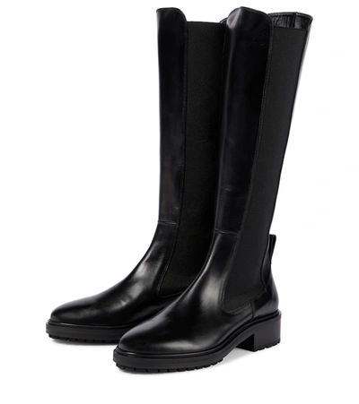 Shop Aeyde Blanca Knee-high Boots In Black