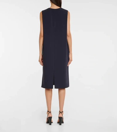 The Row Mirna Midi Dress In Blue