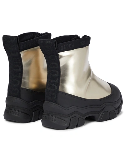 Shop Goldbergh Stark Snow Boots In Metallic