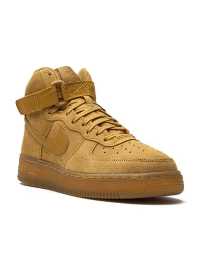 Shop Nike Air Force 1 High Lv8 "wheat" Sneakers In Brown