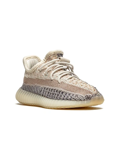 Shop Adidas Originals Yeezy Boost 350 "ash Pearl" Sneakers In Neutrals