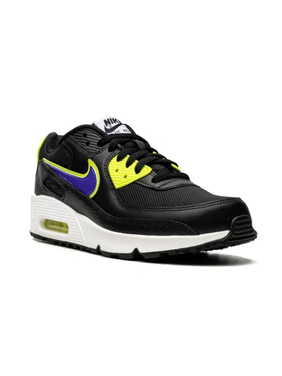 Shop Nike Air Max 90 Sneakers In Black